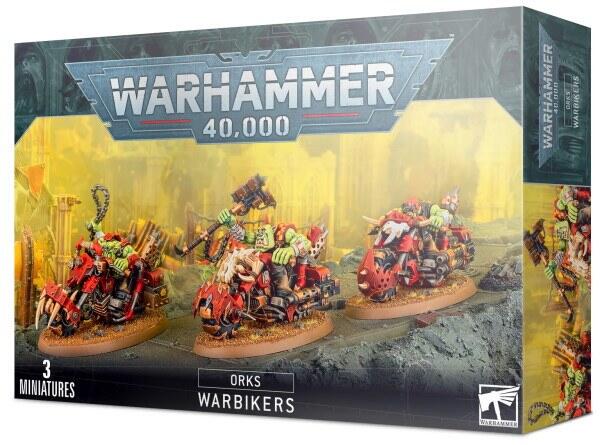 Warbikers er blandt de hurtigste Orks enheder i Warhammer 40.000