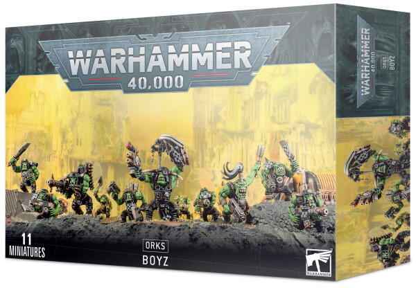 Boyz er Orks kerneenhed i Warhammer 40.000
