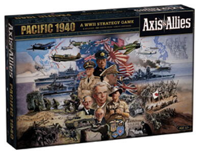 Axis & Allies Deluxe - Pacific 1940 2nd edition brætspil