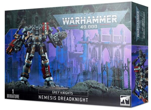 Nemesis Dreadknight er en walker-enhed for Warhammer 40k fraktionen Grey Knights