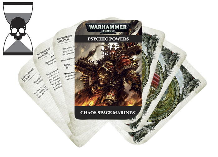 Psychic Cards: Chaos Space Marines