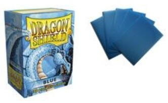 Dragon Shield - Blå - 100 stk