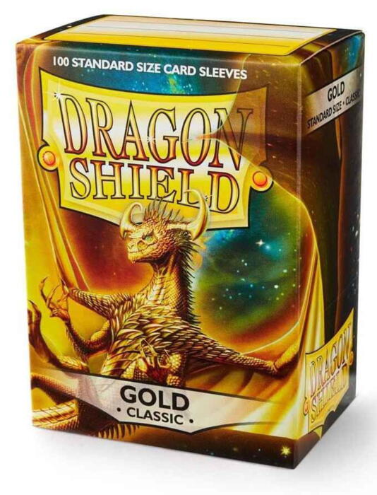 Dragon Shield sleeves er designet til at beskytte dine spillekort mod den slitage, der opstår, når du spiller. Dragon Shield er robuste polypropylen-sleeves, der er lavet til at passe til både casual og konkurrencepræget spil.

Bemærk: Ifølge producenten er følgende farver en smule gennemsigtige på bagsiden: Gul, orange, hvid, rød og delvist grøn og gul.
