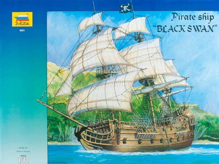 1/72 Pirate Ship Black Swan