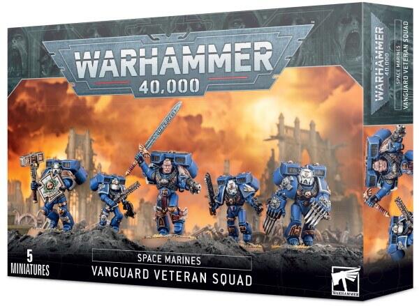 Vanguard Veteran Squad er elitekrigere blandt Space Marines i Warhammer 40.000