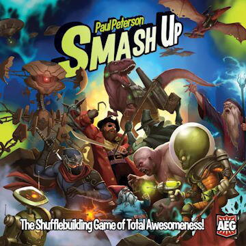 Smash Up giver dig mulighed for at kombinere aliens, ninjaer, robot-dinosauere, pirater og meget mere!