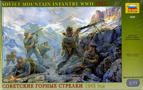 1/35 Soviet Mountain Infantry WWII 1942