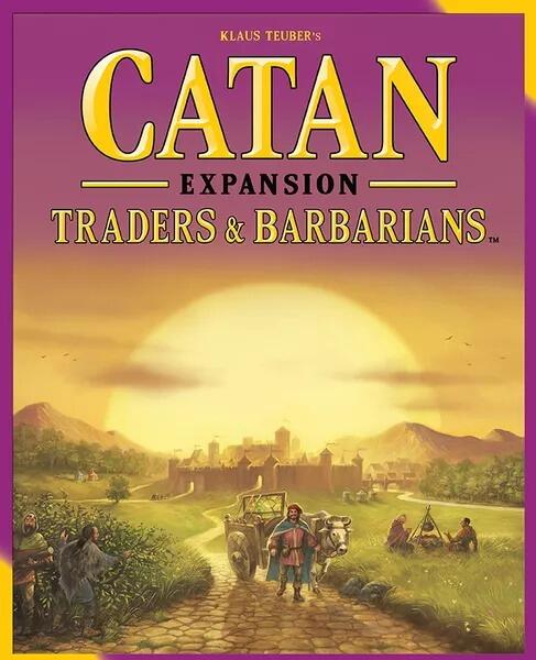Tilføj nye spændene senarier i denne brætspils udvidelse Catan: Traders & Barbarians