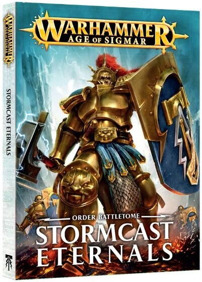 Første udgave af Stormcast Eternals Battletome fra 2015