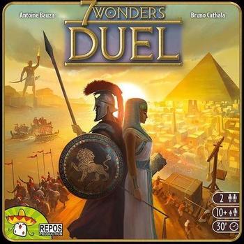 7 Wonders: Duel - et brætspil for 2 i kamp om vidundere og militær