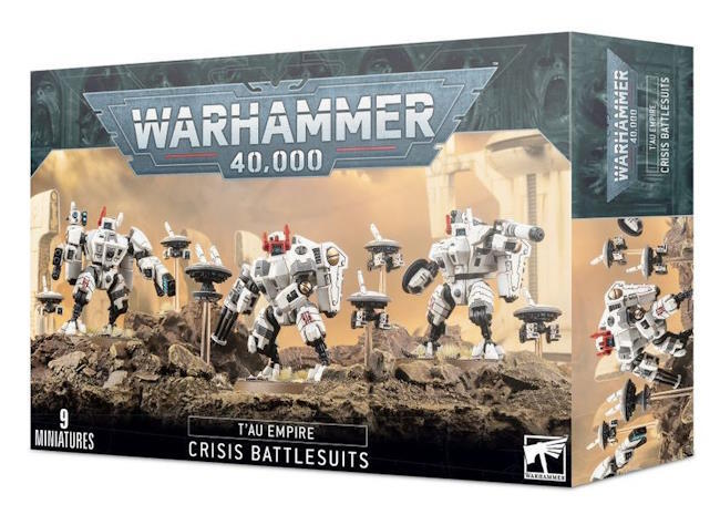 Disse XV8 Crisis Battlesuits giver din T'au Empire hær en hårdtslående enhed til at bekæmpe fjenderne af The Greater Good.