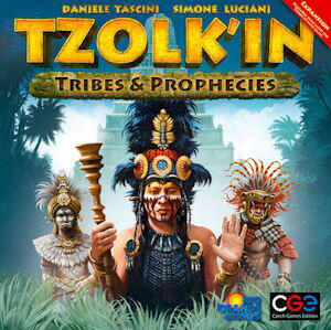 I Tzolk'in: The Mayan Calendar - Tribes & Prophecies bliver hver spiller nu leder af en specifik stamme, hver med sin unikke evne, som kun spilleren kan bruge. Der er 13 forskellige stammer i spillet, der tilføjer masser af variation. (13 er trods alt et mystisk og magisk tal, ikke sandt?)

Med denne udvidelse påvirkes spillet også af tre profetier, som afsløres i forvejen og opfyldes senere i spillet. Disse profetier giver spillerne muligheder for at score point, men de kan også miste point, hvis de ikke forbereder sig på profetiernes effekter. Der er også 13 profetier i udvidelsen. (Spændende, 13 igen!)

Udvidelsen tilføjer også nye bygninger og komponenter, der tillader op til fem spillere at deltage i konkurrencen.