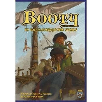 Booty - brætspil hvor I som pirater skal uddele skatte så I selv får mest til sidst