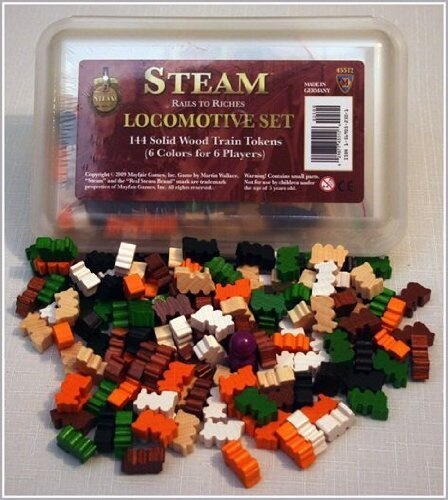 Steam -Locomotive Set - Wooden Trains