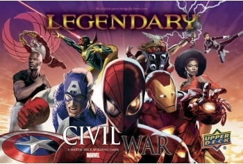 Legendary: A Marvel Deck Building Game - Civil War Expansion