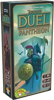 7 Wonders: Duel - Pantheon Expansion - udvid brætspillet med guddommene