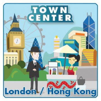 Udvidelsen London / Hong Kong tilføjer de to storbyer og gør spillet sværere ved at man nu skal gennemtænke sin økonomi og byggeplaner.