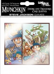 Munchkin - Doors and Treasures Card Sleeves 60 stk