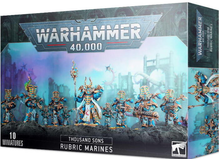 Rubric Marines er fodtropperne for Thousand Sons i Warhammer 40.000