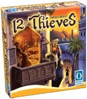 12 Thieves - brætspil, hvor du skal finde 4 skatte før dine modstandere