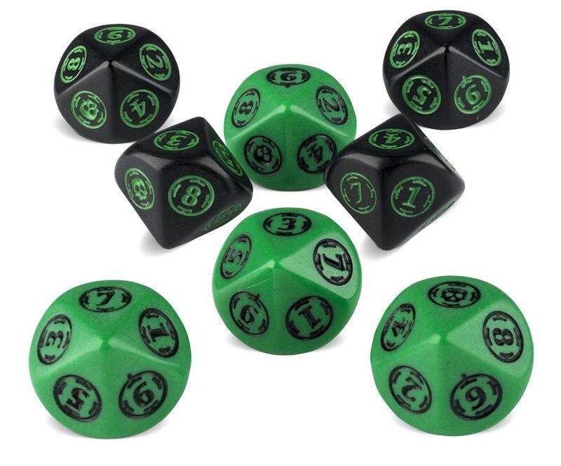 Dette er wound trackers til Warhammer 40k