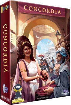 Concordia er et strategisk brætspil, hvor man skal udvikle sin romerske by igennem indsamling a ressourcer. På denne måde opnår man victory points, og kun gennem nøje planlægning kan man få flest.