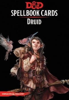 D&D Spellbook Cards - Druid, 131 Kort.