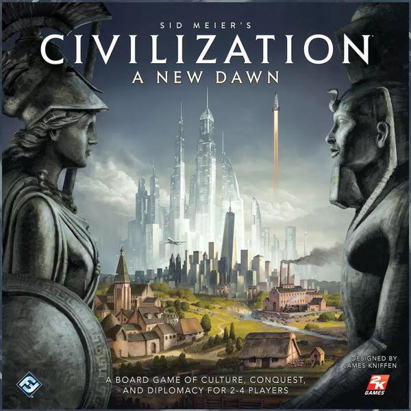 Civilization: A New Dawn er et strategisk brætspil for 2-4 spillere