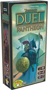 7 Wonders: Duel - Pantheon Expansion, DK - spil brætspillet med guddomme - på dansk