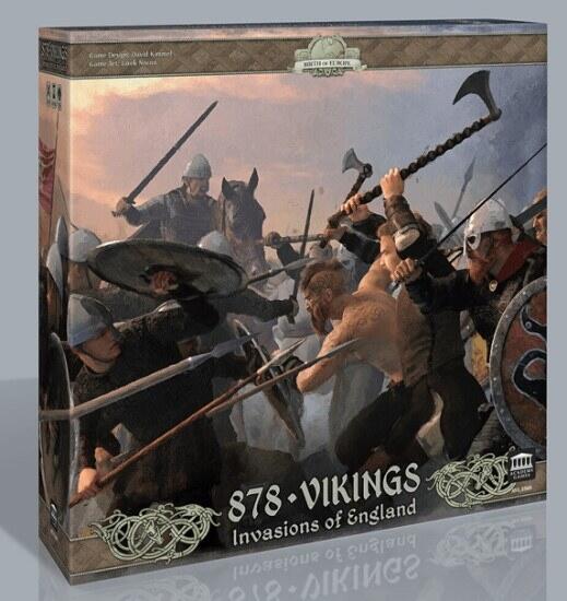 878: Vikings - Invasions of England 2nd Edition er et strategisk brætspil