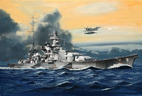Battleship Scharnhorst 1/1200