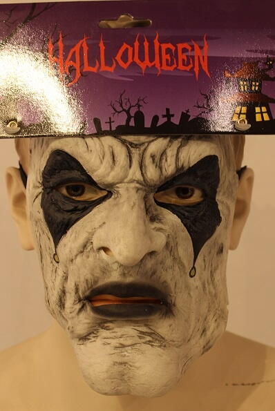 Halloween Maske - Rædsels Jester