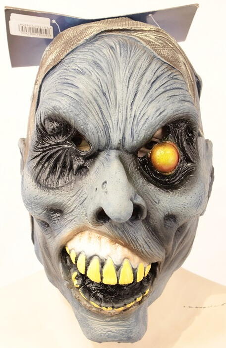 Halloween Maske - Blå Mumie Maske