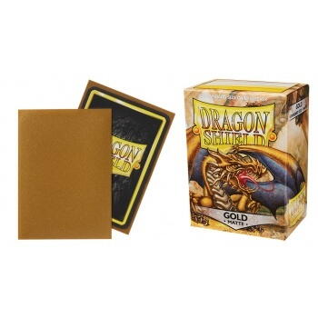 Dragon Shield Standard Sleeves - Matte Gold (100 Kort lommer)