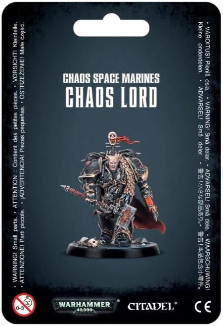 Chaos Space Marines Chaos Lord - krigsherren kendt fra Blackstone Fortress