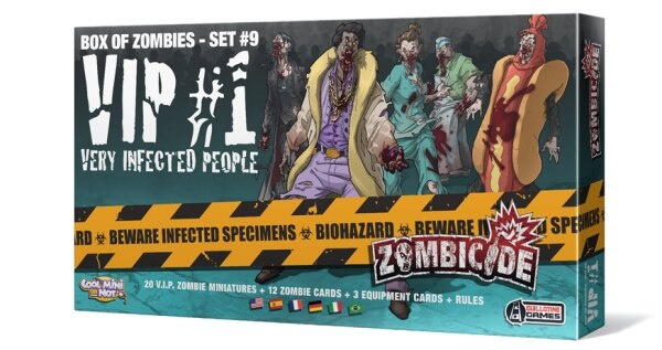 Zombicide: Box of Zombies Set #9 – VIP #1: Very Infected People er en udvidelse til zombicide