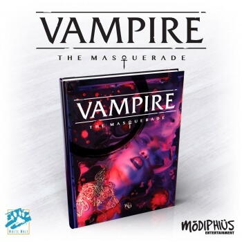 Vampire: The Masquerade 5th Edition Core Rulebook er reglsættet