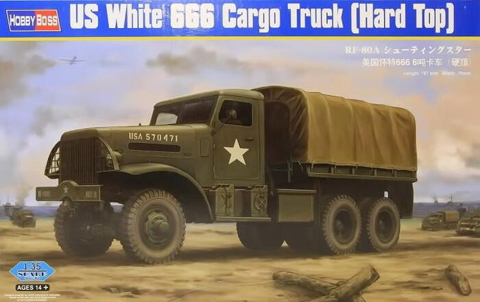US White 666 Cargo med Hard top