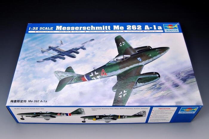 Fed Messerchmitt Me 262 A-1a flyver