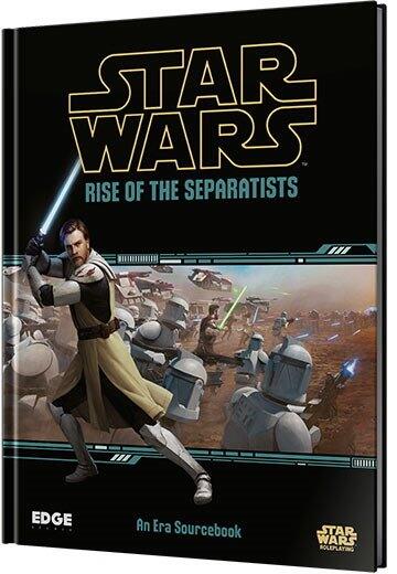 Star Wars: Rise of the Separatists er en source book der kan bruges til alle Star Wars rollespil