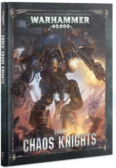 Codex: Chaos Knights indeholder alt hvad du skal vide for at benytte Questoris Traitoris i kamp!