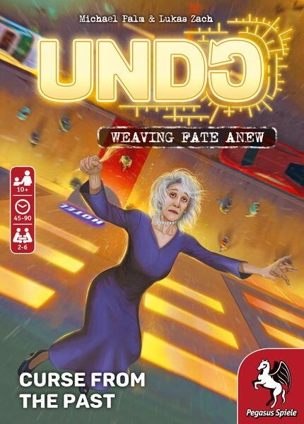 Undo: Curse from the Past er et brætspil med et fedt tema