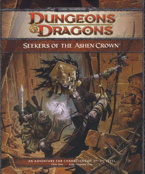 Seekers of the Ashen Crown er et eventyr der tager spillere fra 2. til 5. niveau