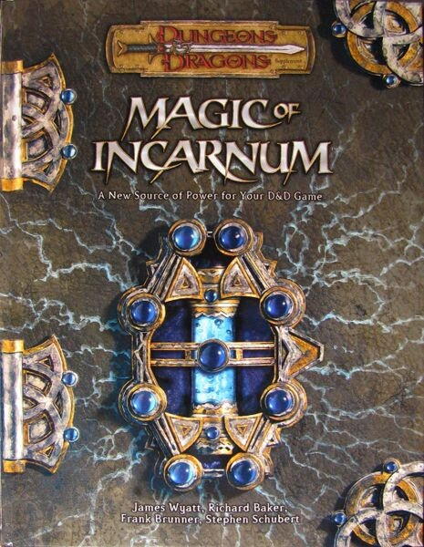 Magic of Incarnum er en bog til 3.5th Edition D&D