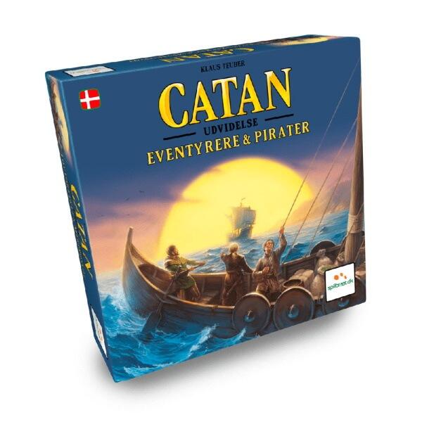 Sejl ud på nye eventyr i denne brætspils udvidelse Catan: Eventyre & Pirater