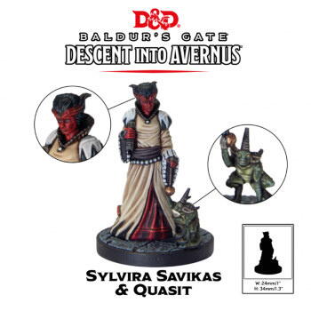 D&D Descent into Avernus - Sylvira Savikas