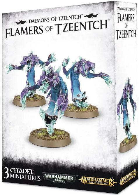 Flamers of Tzeentch - Ilddæmoner der kan bade dine fjender i flammer