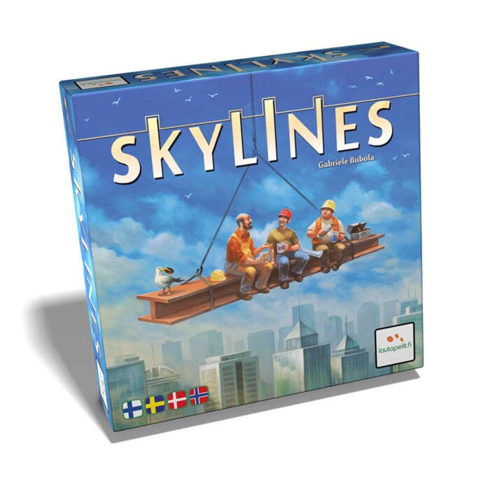 Skylines på dansk, er et familie spil, hvor man bygger højhuse