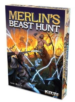 3D vision af Merlin's Beast Hunt brætspils kassen