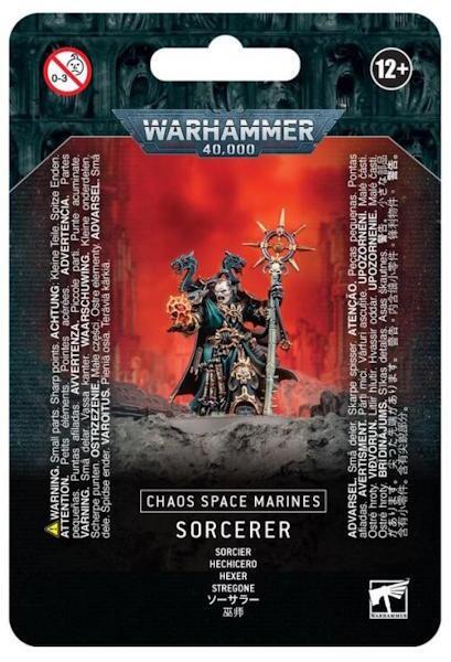 Chaos Space Marines Sorcerer - En figur der passer i enhver Chaos Space Marine hær